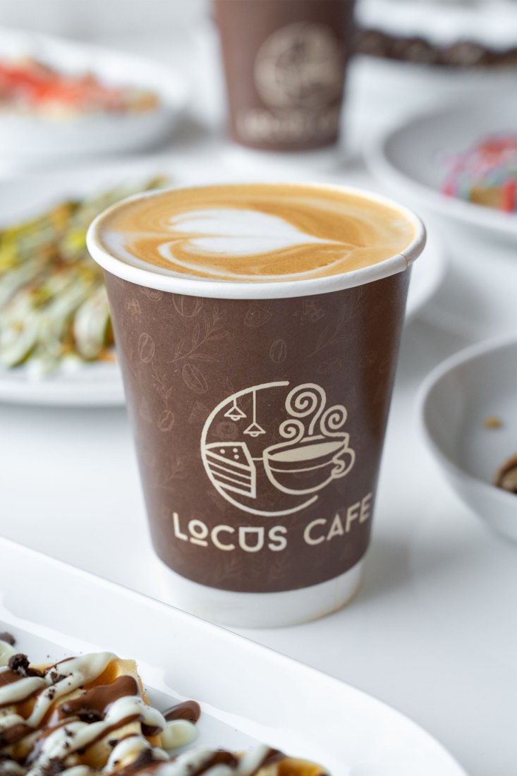 Coffee and treats at Locus Café